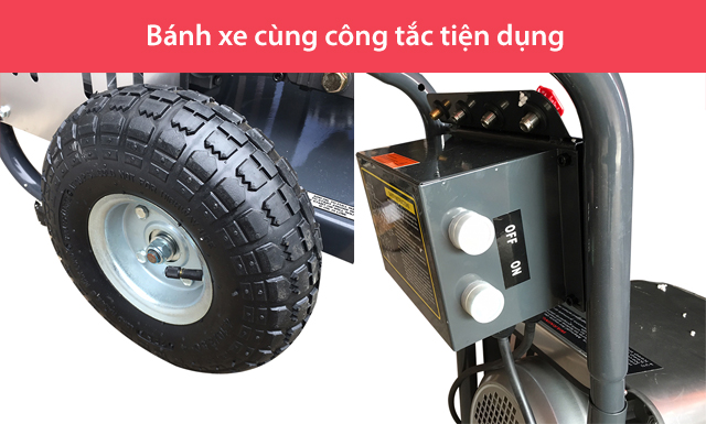 Máy xịt rửa xe ô tô Palada 2000PSI