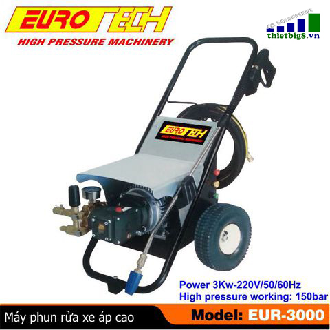Máy rửa xe áp lực cao Eurotech EUR-3000: