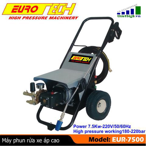 Máy phun rửa xe áp lực Eurotech EUR-7500