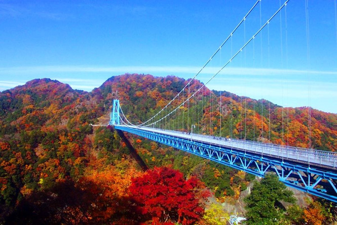 Những địa điểm ngắm lá đỏ nổi tiếng ở Ibaraki