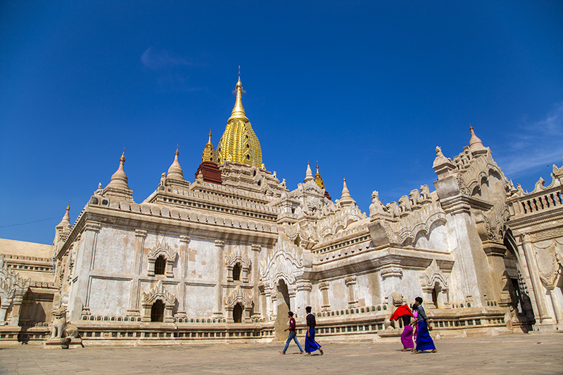 Đến thăm Ananda Phaya – Ngôi đền tuyệt mỹ nhất Bagan