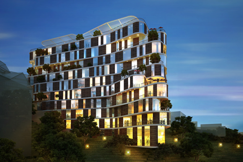Check-in hồ bơi tầng thượng ốp kính tại khách sạn Amazing Sapa đẹp ngất ngây