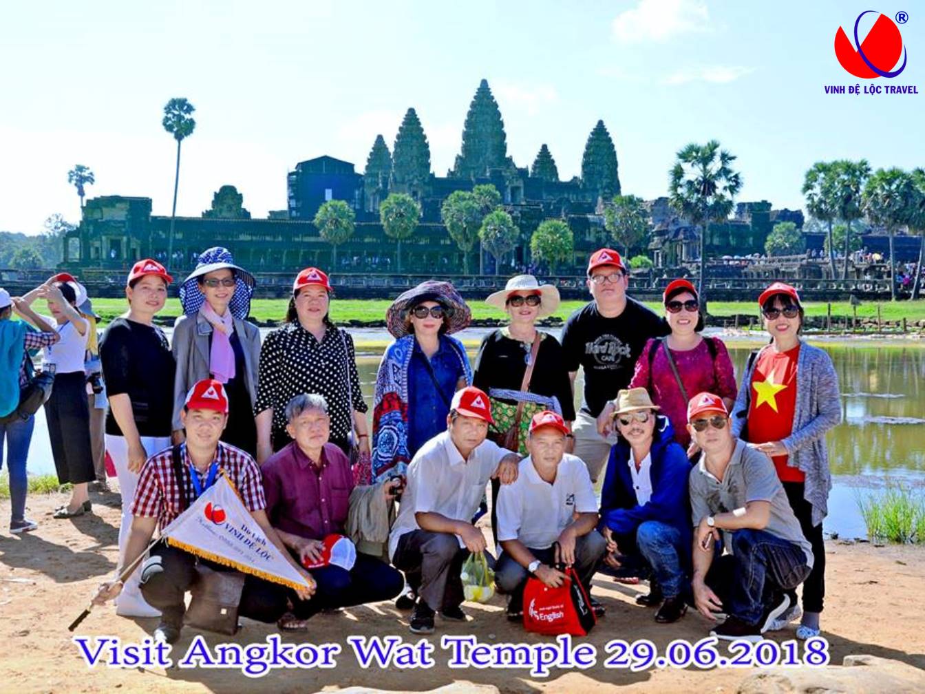 THAM QUAN CAMPUCHIA - SIEM REAP - ANGKOR