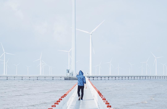 Checkin sang chảnh, đến cánh đồng quạt gió đẹp tựa trời Tây tại Bạc Liêu