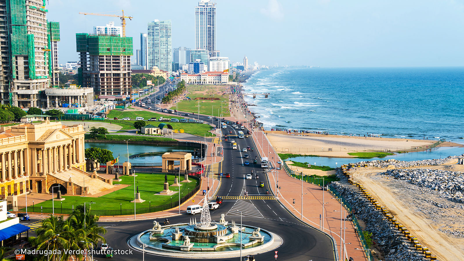 Colombo, những con đường ven biển