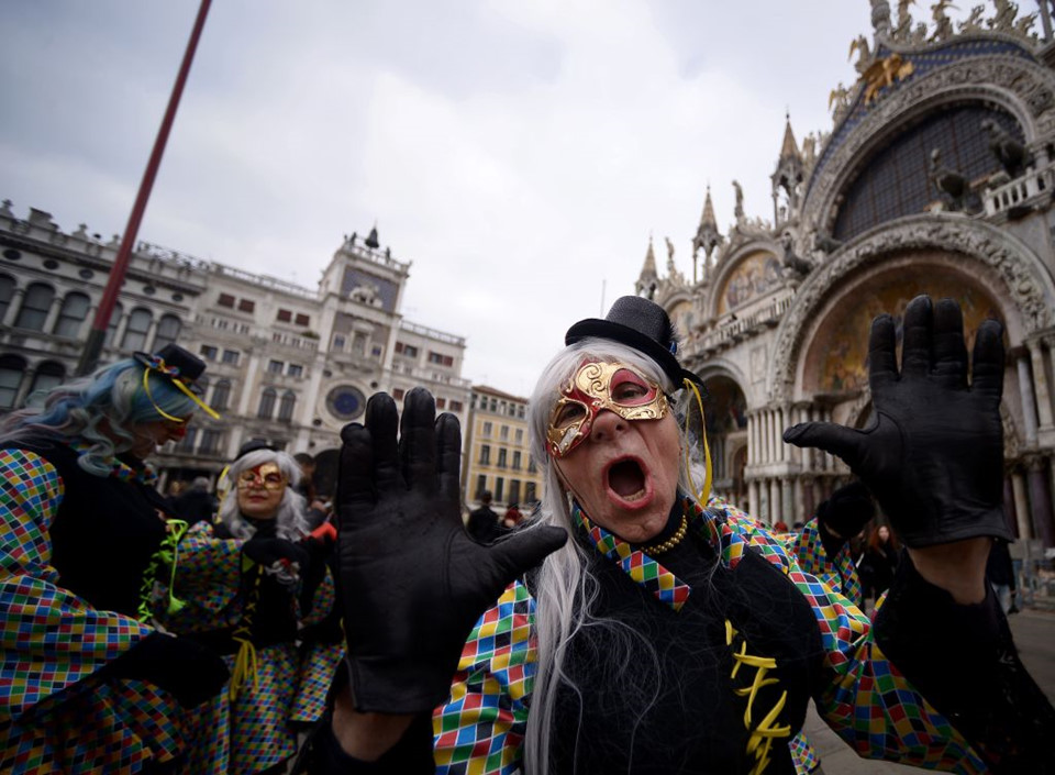 Lễ carnival phù phiếm trứ danh của thành phố Venice