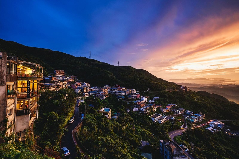 Hãy tới Cửu Phần vào một ngày mưa