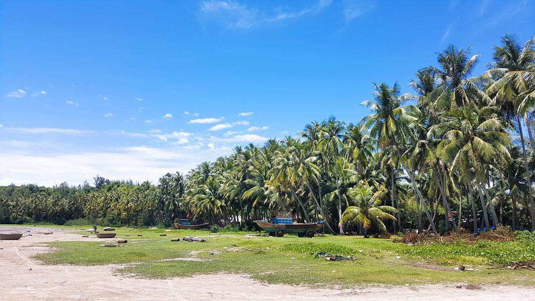 Rủ nhau sống ảo ở làng bích họa trên đảo dừa sát vách Hội An
