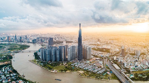 Toà nhà Landmark 81 cao “chọc trời” đang gây sốt ở Hồ Chí Minh
