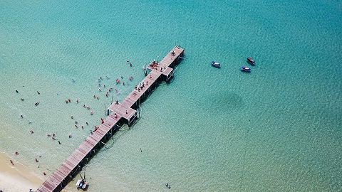 Đứng hình trước cảnh đẹp "thiên đường biển đảo" Kỳ Co