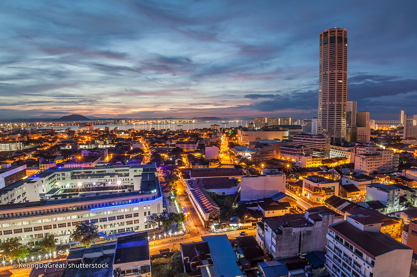 Có một Penang sôi động với đủ món ăn chơi mời gọi lúc đêm về