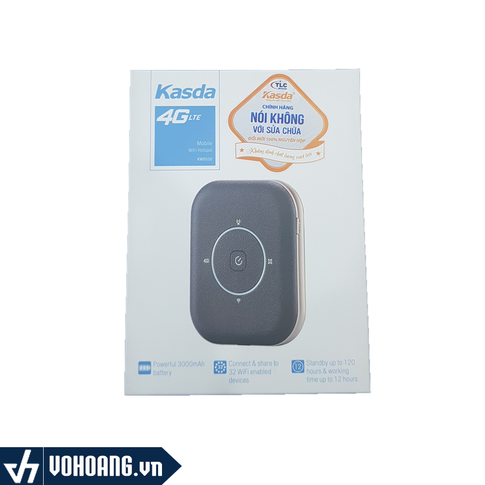 Hướng Dẫn Cài Đặt Bộ Phát WiFi KasDa KW9550 | VoHoang.Vn