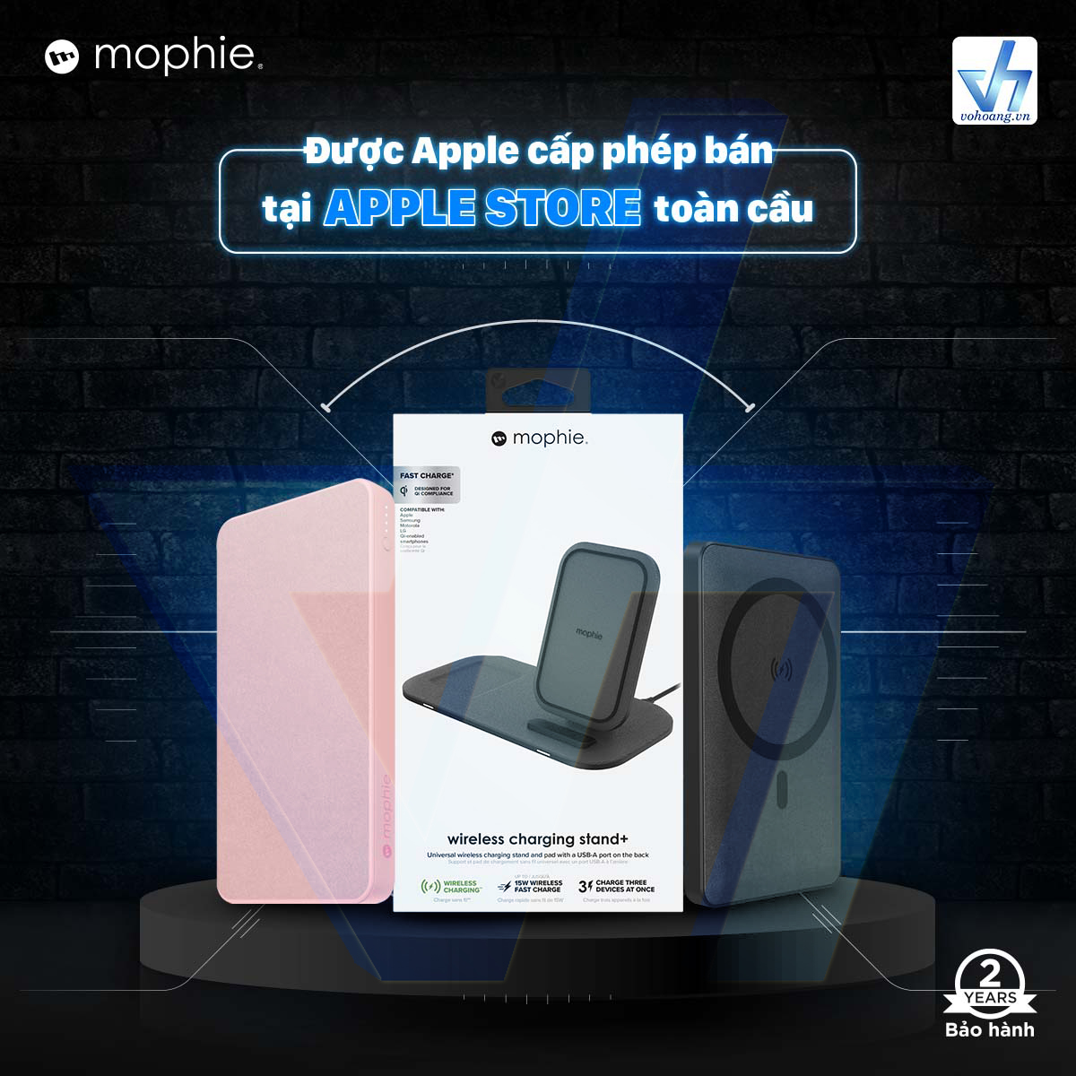 MOPHIE - Thương Hiệu Phụ Kiện Đến Từ Mỹ Đạt Tiêu Chuẩn MFI Đã Được Chứng Nhận