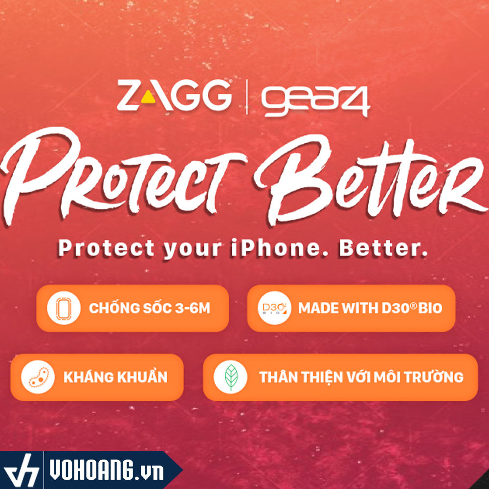 VoHoang.vn Đại Lý Chính Thức Ốp Lưng Iphone, Ipad, Samsung Thương Hiệu ZAGG, Gear4.....