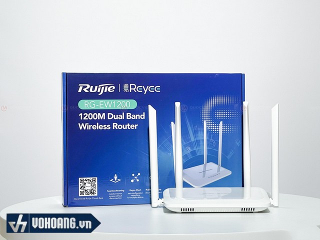 Top 5 bộ phát wifi Ruijie chính hãng, giá rẻ, tốt nhất hiện nay