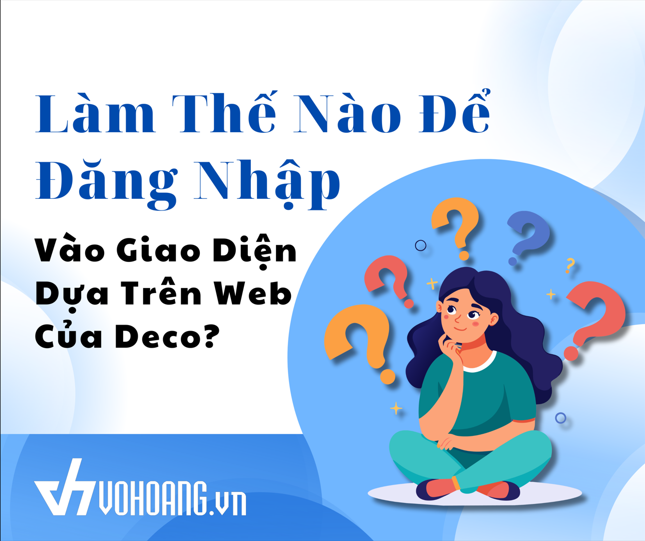 Làm thế nào để đăng nhập vào giao diện dựa trên web của Deco?