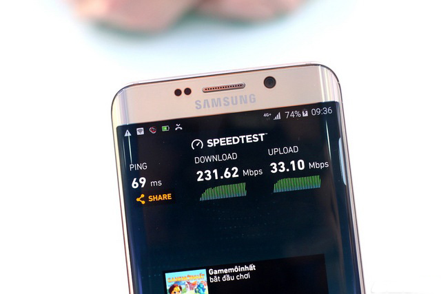 Tốc độ thử nghiệm 4G VinaPhone nhanh hơn cáp quang, chạm ngưỡng 29 MB/s
