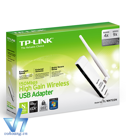 [TP-LINK] USB thu - phát sóng wifi giá rẻ -chính hãng -bảo hành 2 năm