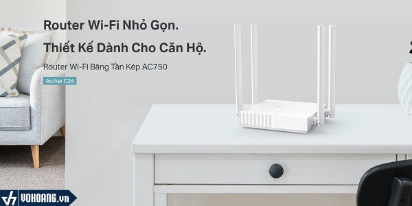 Bộ phát wifi Tplink Archer C24 mang nhiều tính năng ưu Việt