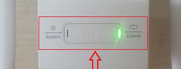 Đèn hiển thị kết nối thành công trên Totolink Ex200