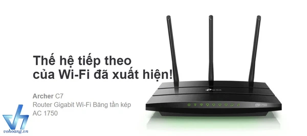 Bộ phát wifi băng tần kép Tp-Link Archer C7