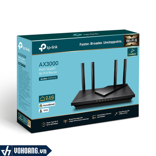TP-Link Archer AX55 Pro | Router Wi-Fi 6 Chuẩn AX3000 Hỗ Trợ Easy Mesh ...