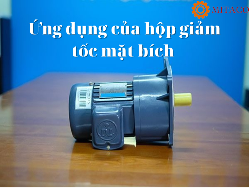 Ứng dụng của hộp giảm tốc mặt bích 