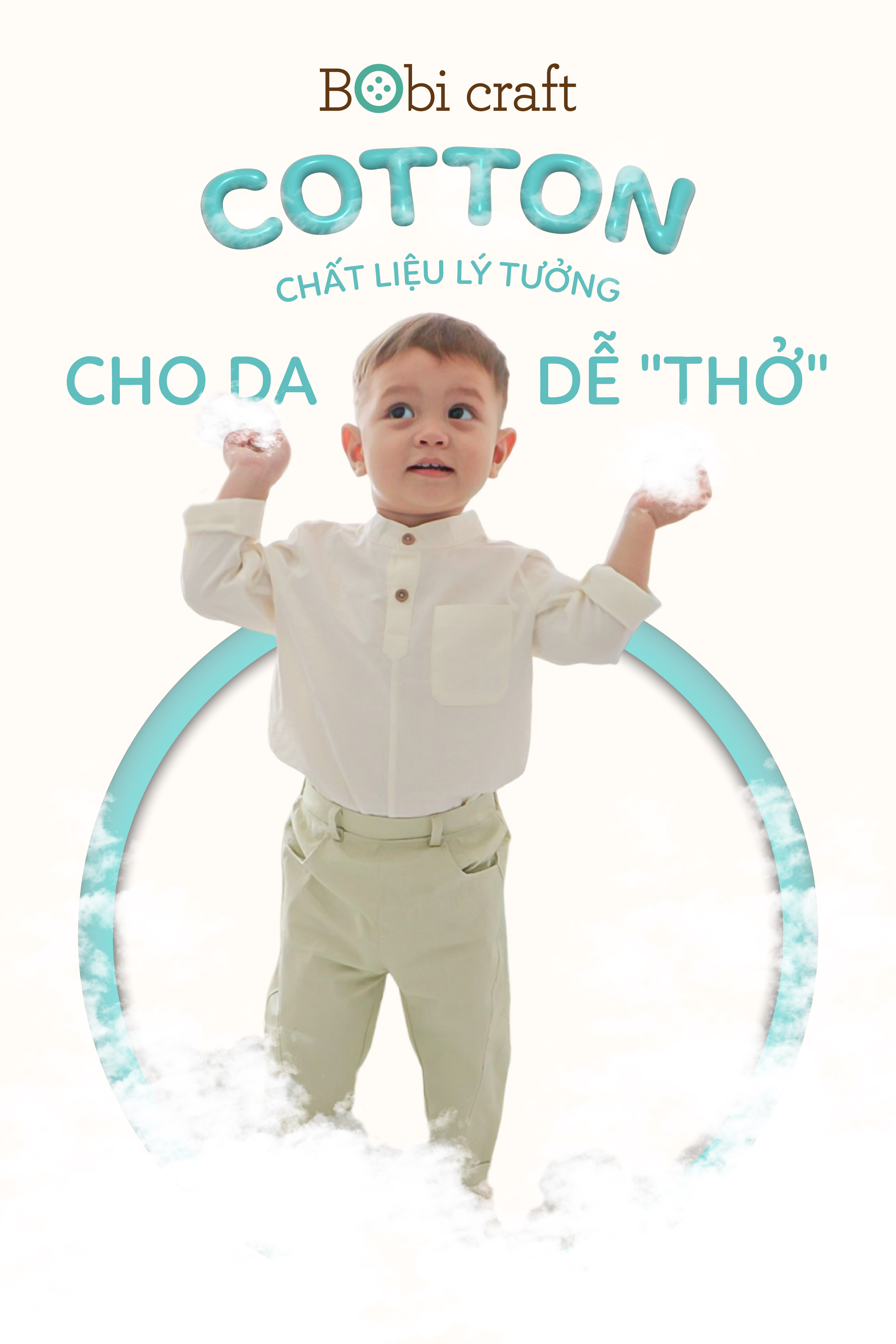 COTTON ORGANIC- CHẤT LIỆU LÝ TƯỞNG CHO LÀN DA DỄ THỞ