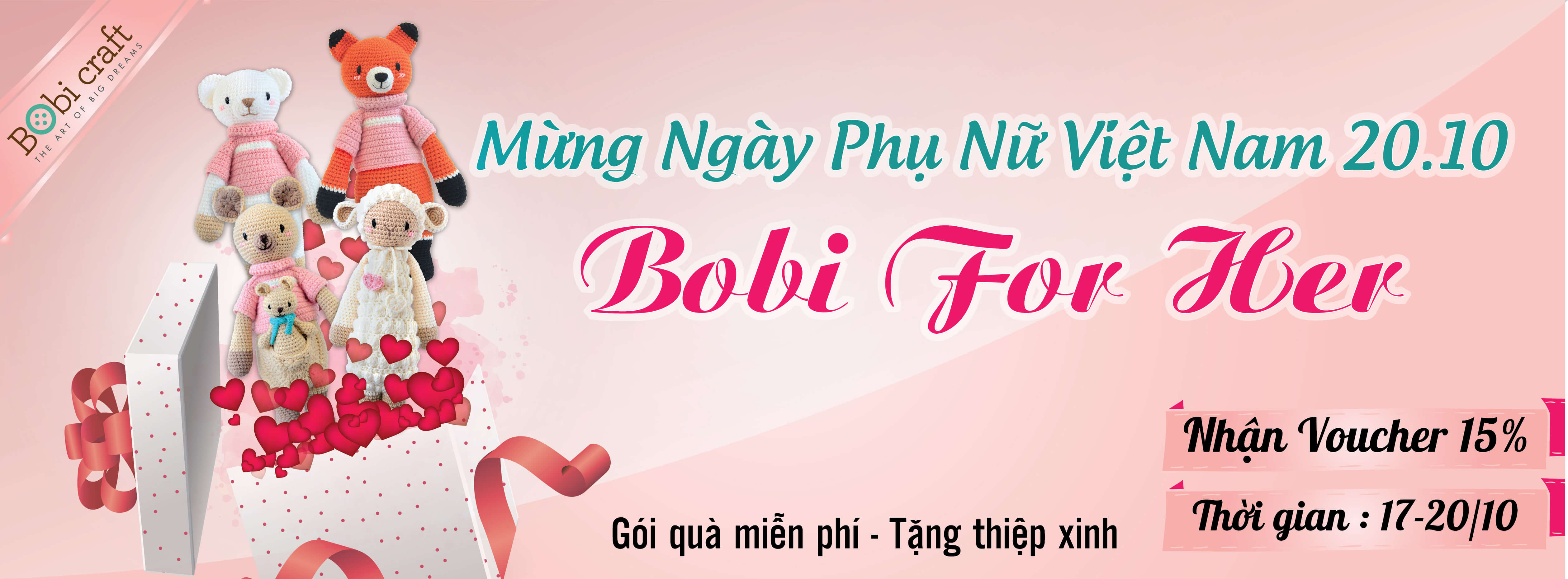 Bobi For Her - Mừng ngày Phụ Nữ Việt Nam 20.10