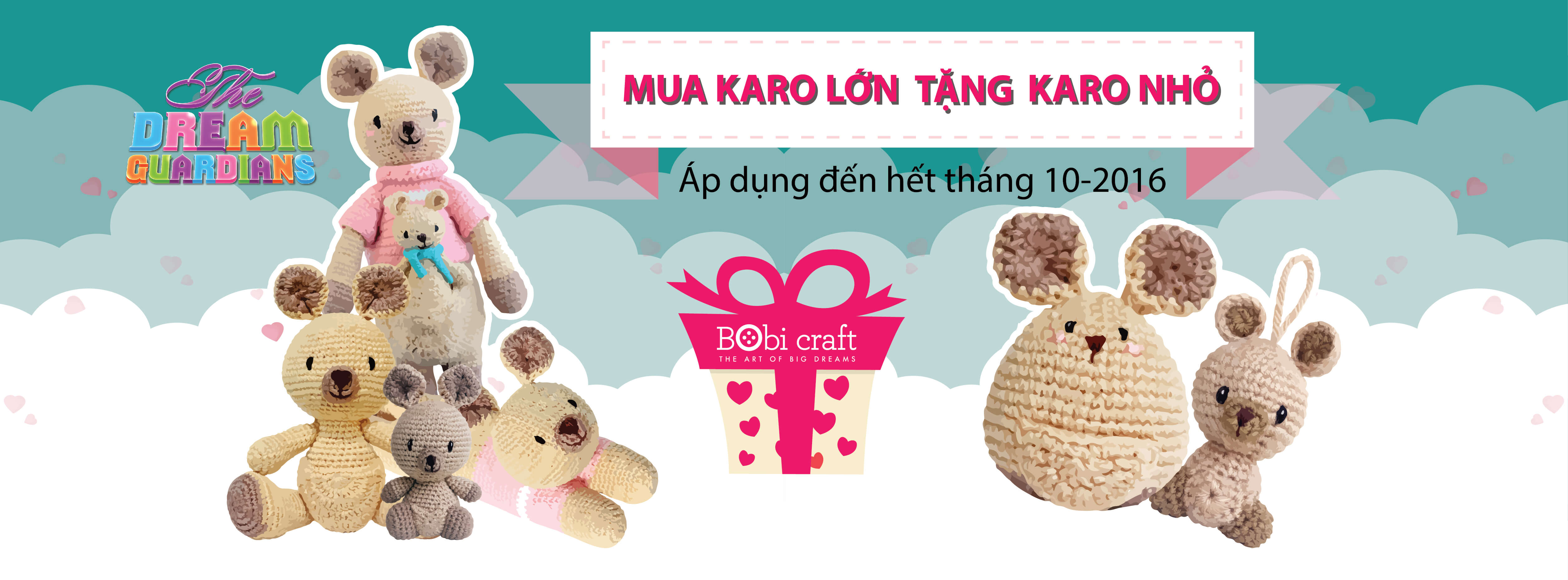 HOT NHẤT THÁNG 10 – MUA KARO LỚN TẶNG KARO NHỎ