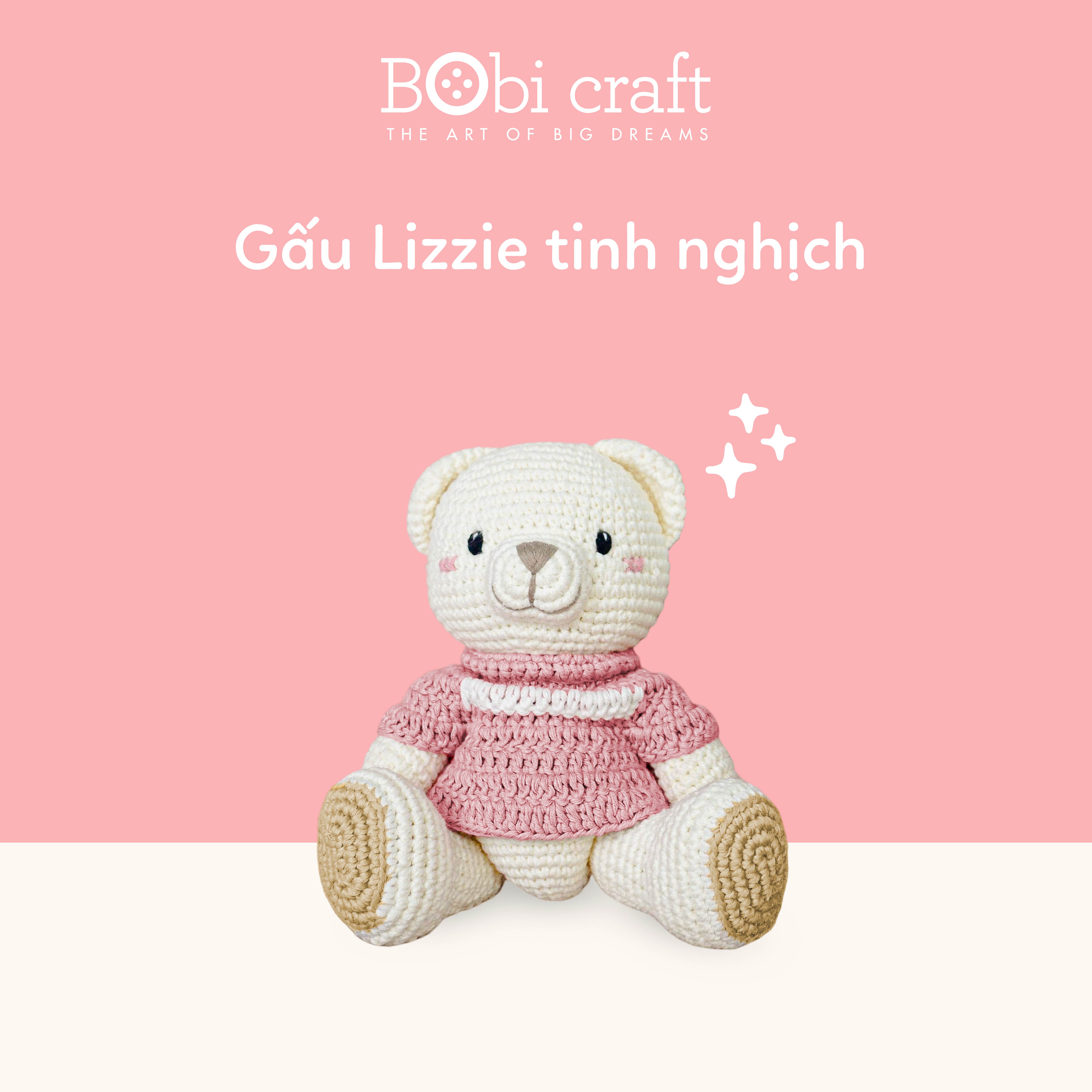 GẤU LIZZIE TINH NGHỊCH, MŨM MĨM