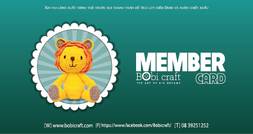 CHÍNH SÁCH THẺ THÀNH VIÊN BOBI CRAFT CHÍNH SÁCH THẺ THÀNH VIÊN BOBI CRAFT