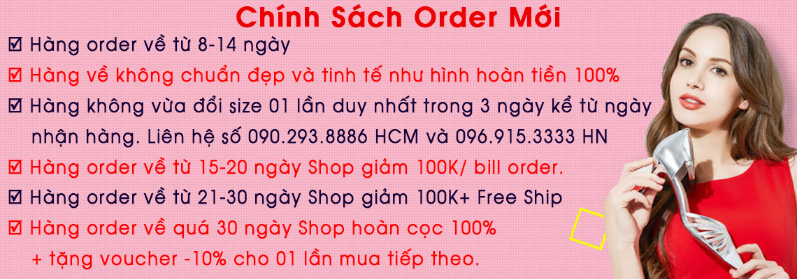 Chính Sách Order Mới