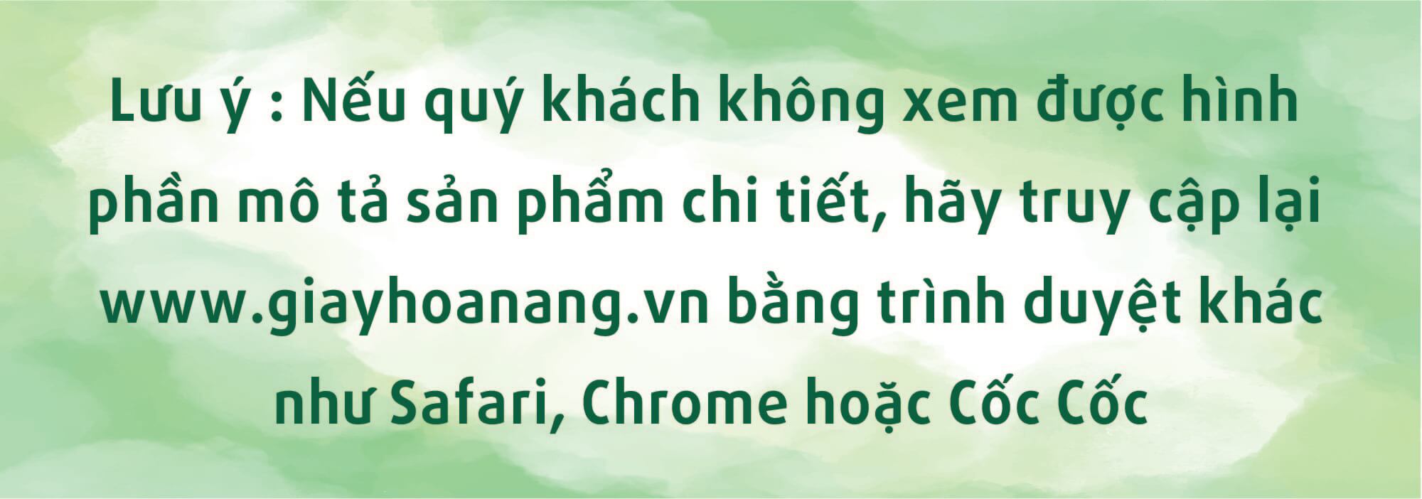 Chính Sách Order Mới