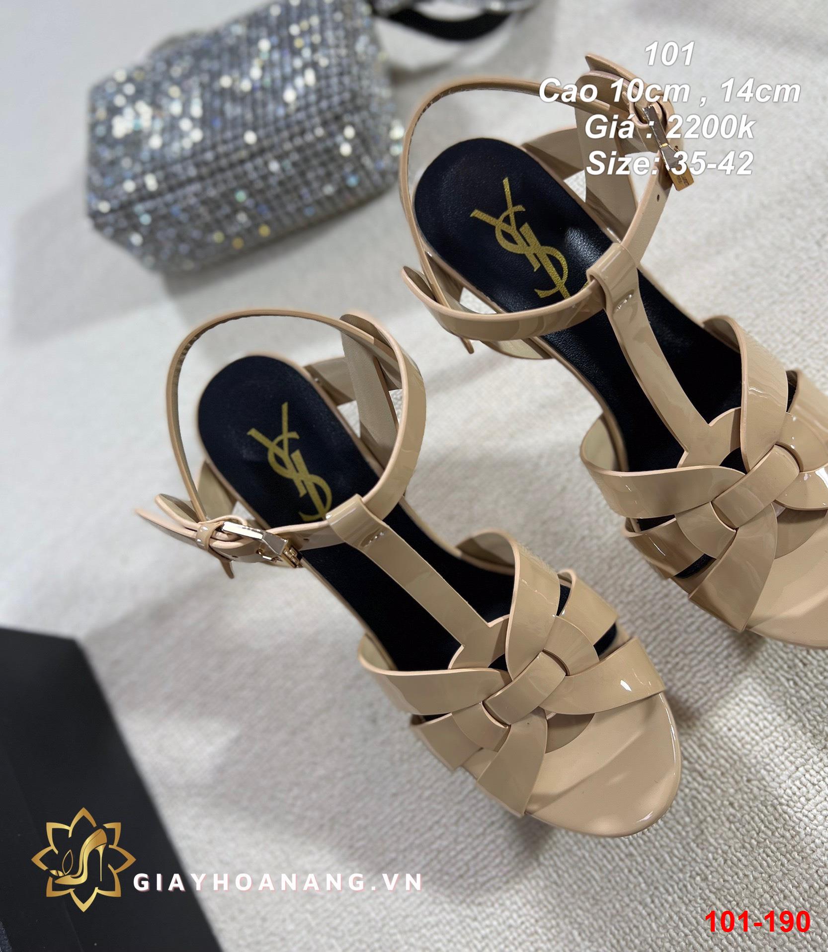 101-190 Saint Laurent sandal cao siêu cấp