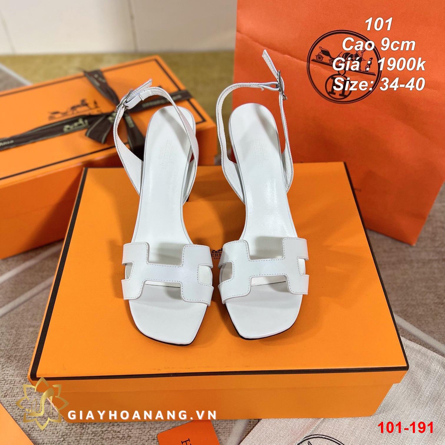 101-191 Hermes sandal cao 9cm siêu cấp