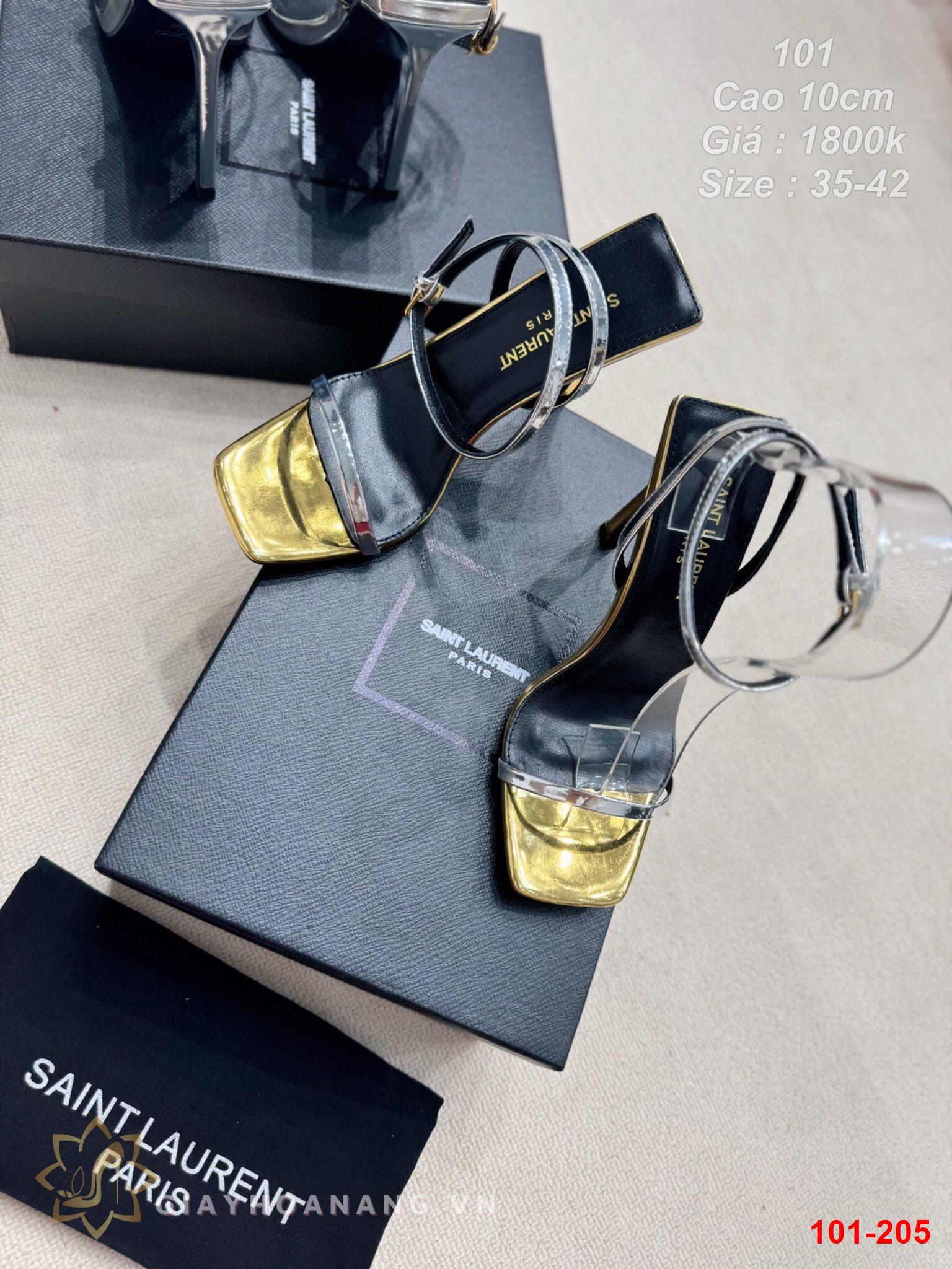 101-205 Saint Laurent sandal cao 10cm siêu cấp