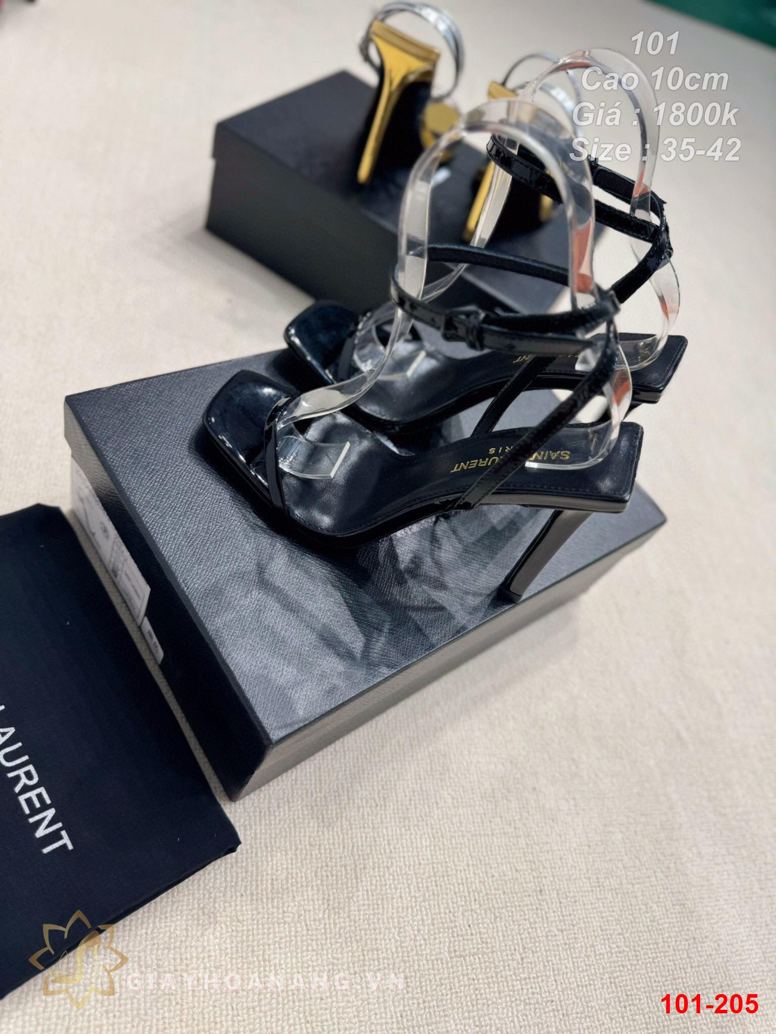 101-205 Saint Laurent sandal cao 10cm siêu cấp