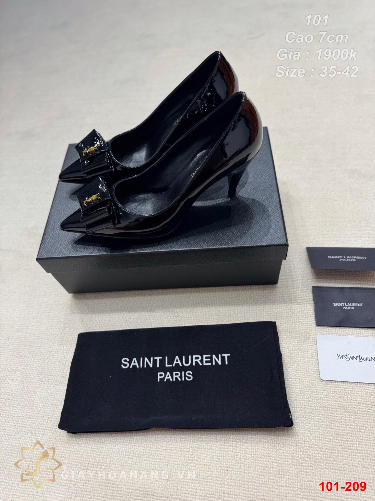 101-209 Saint Laurent giày cao 7cm siêu cấp