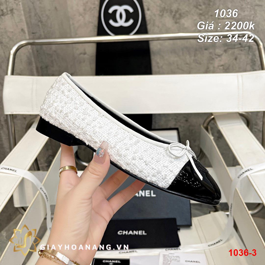 1036-3 Chanel giày bệt siêu cấp