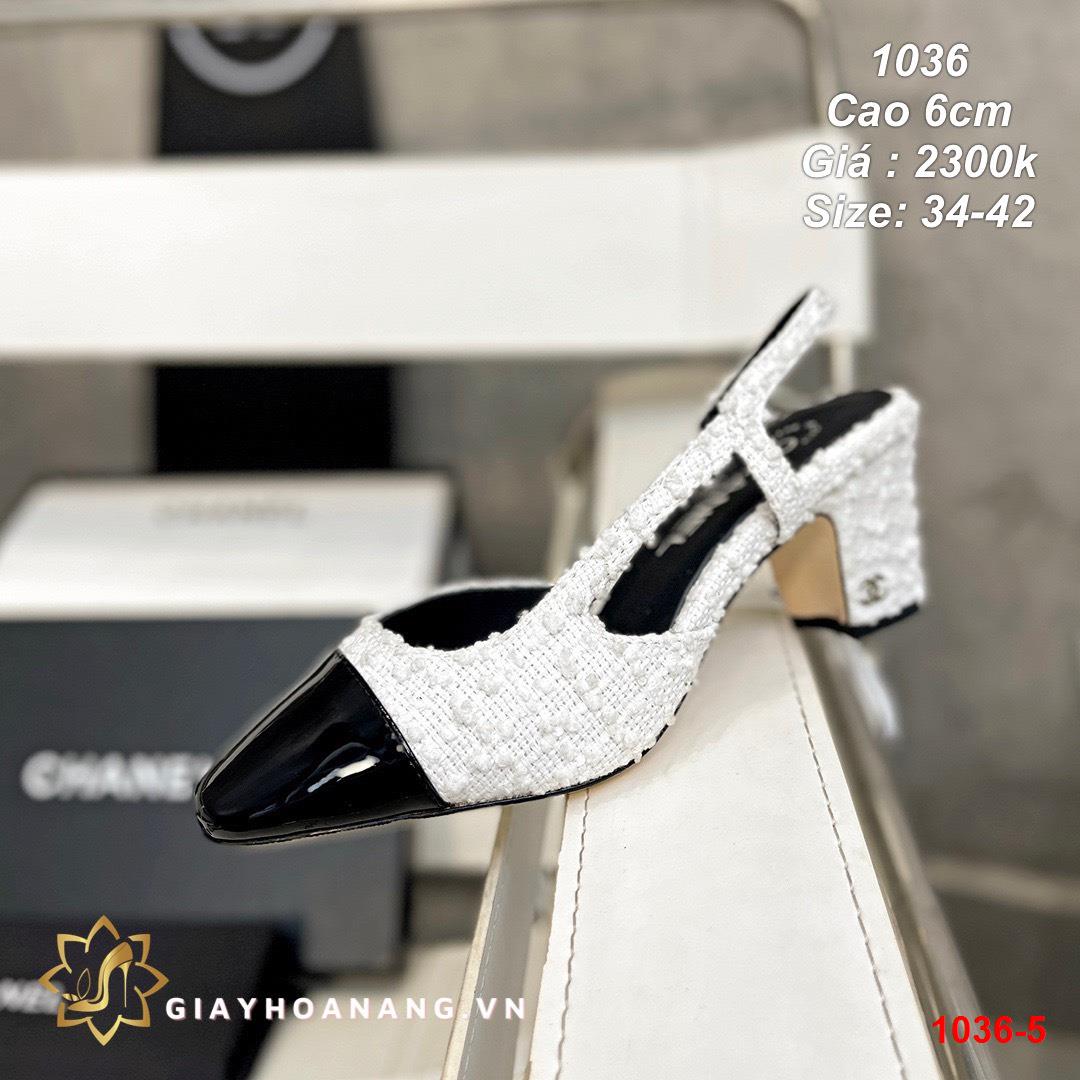1036-5 Chanel sandal cao 6cm siêu cấp