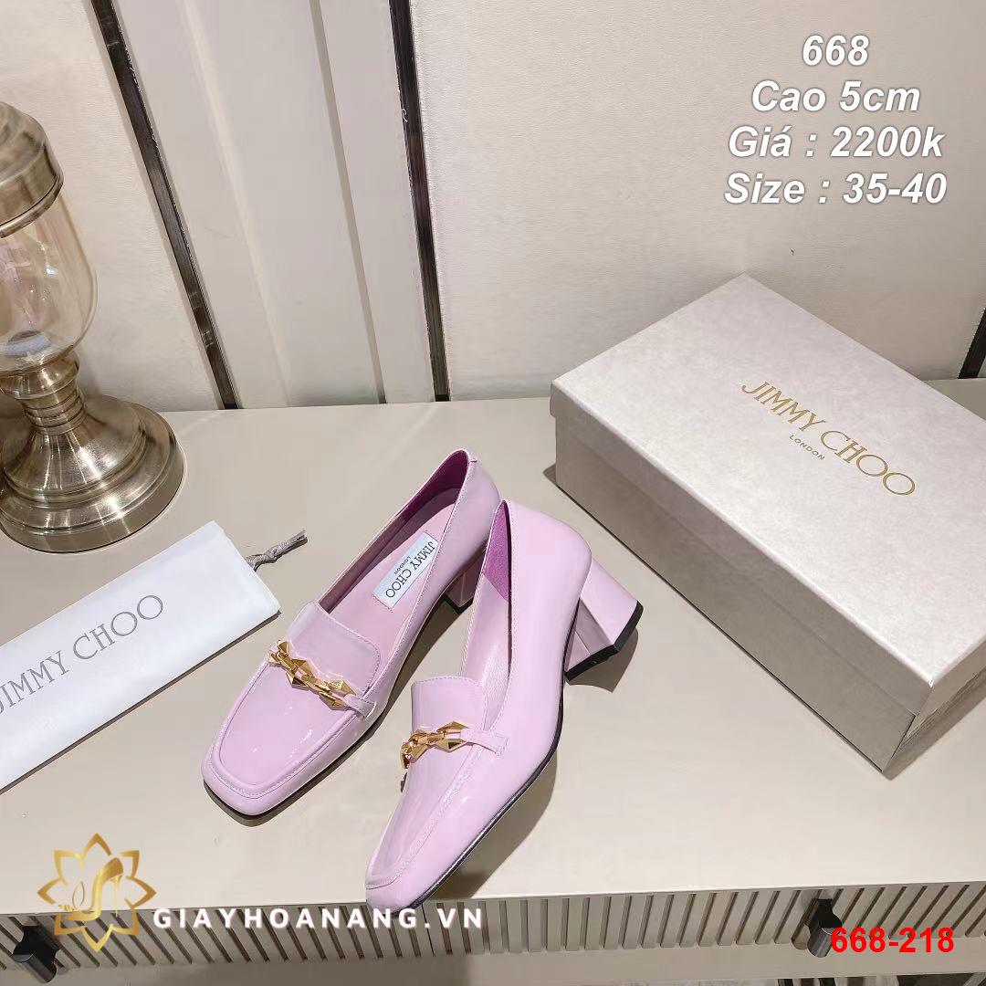 668-218 Jimmychoo giày cao 5cm siêu cấp