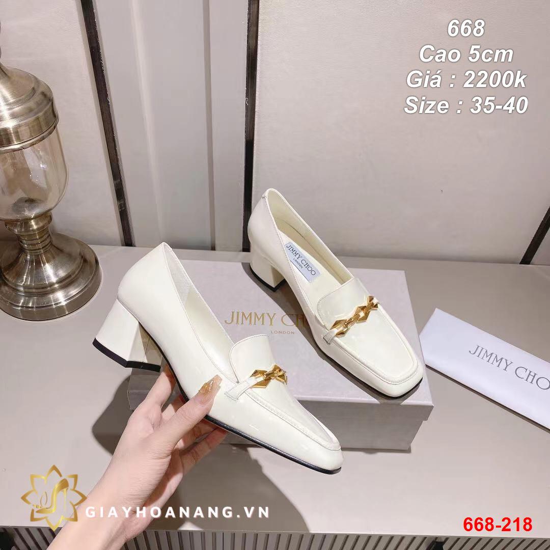 668-218 Jimmychoo giày cao 5cm siêu cấp