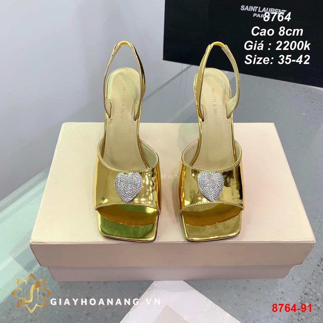 8764-91 Mach & Mach sandal cao 8cm siêu cấp