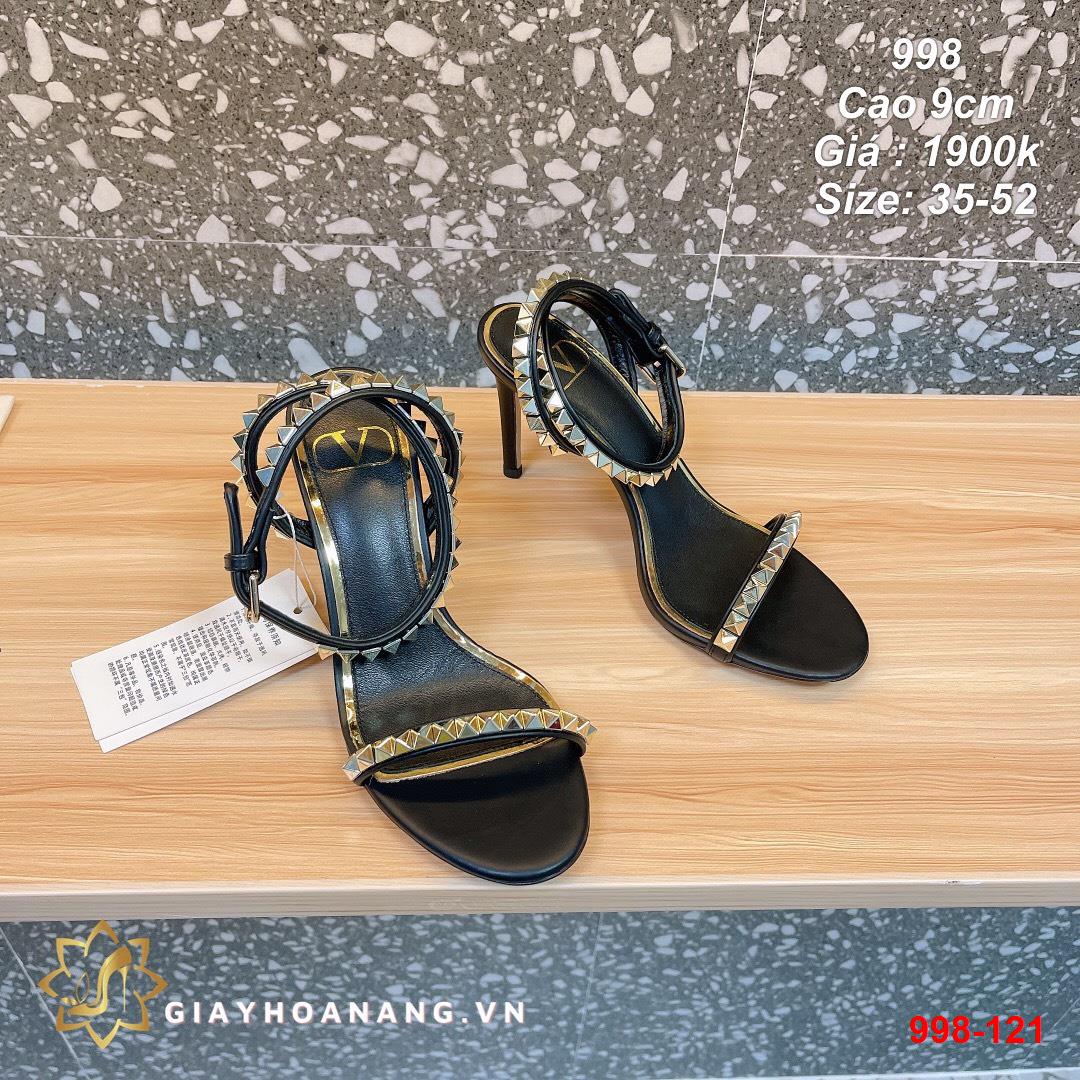 998-121 Valentino sandal cao 9cm siêu cấp