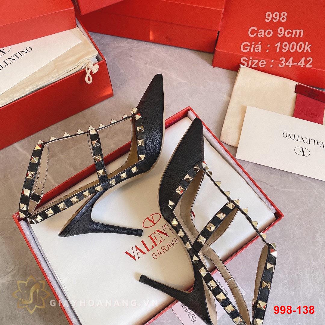 998-138 Valentino sandal cao gót 9cm siêu cấp