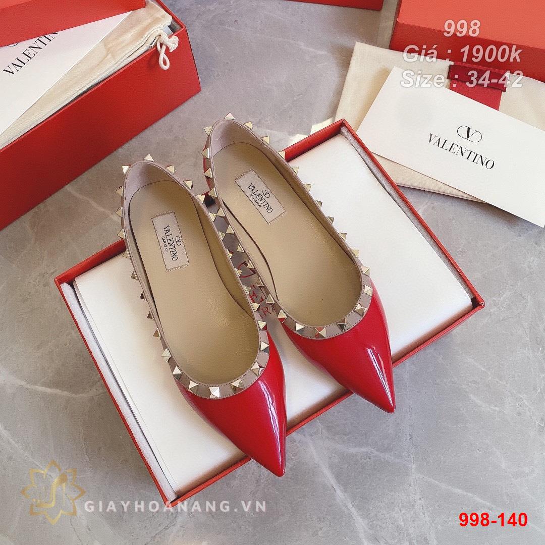 998-140 Valentino giày bệt siêu cấp