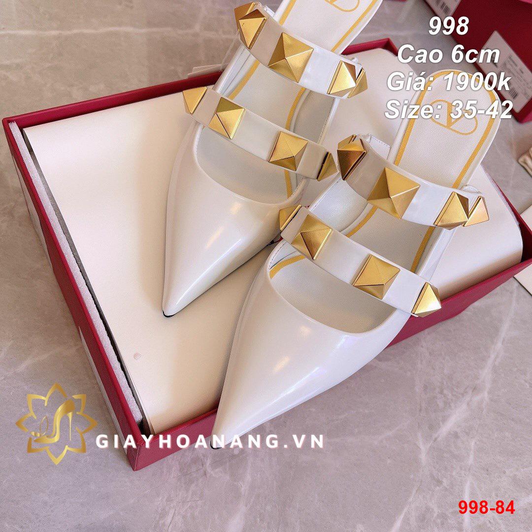 998-84 Valentino sandal cao 6cm siêu cấp