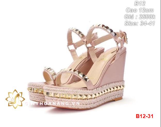 B12-31 Louboutin sandal cao 12cm siêu cấp