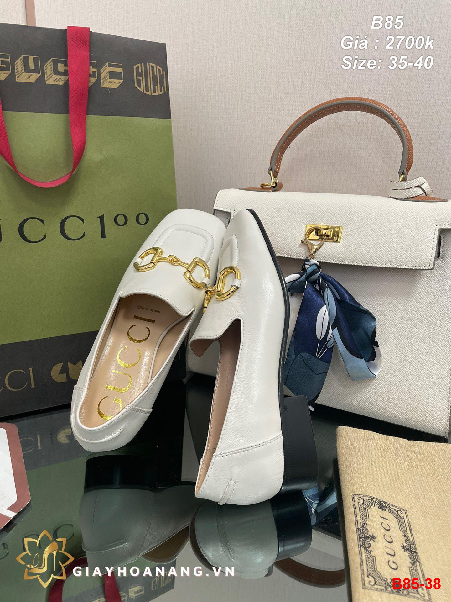 B85-38 Gucci giày lười siêu cấp